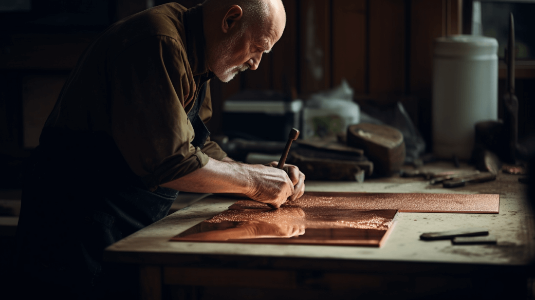 Cum să tăiați plăcile de cupru