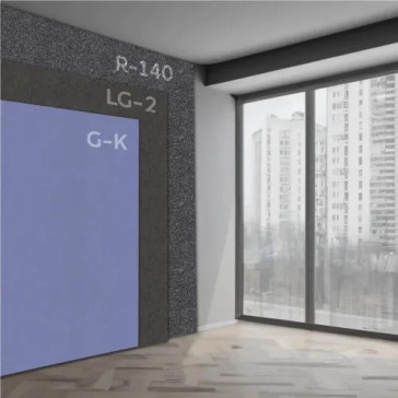 Izolarea fonică a peretelui cu sistem lipit