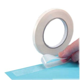 Bandă adezivă transparentă dublu față 50m x 1cm 1buc megamix.sk