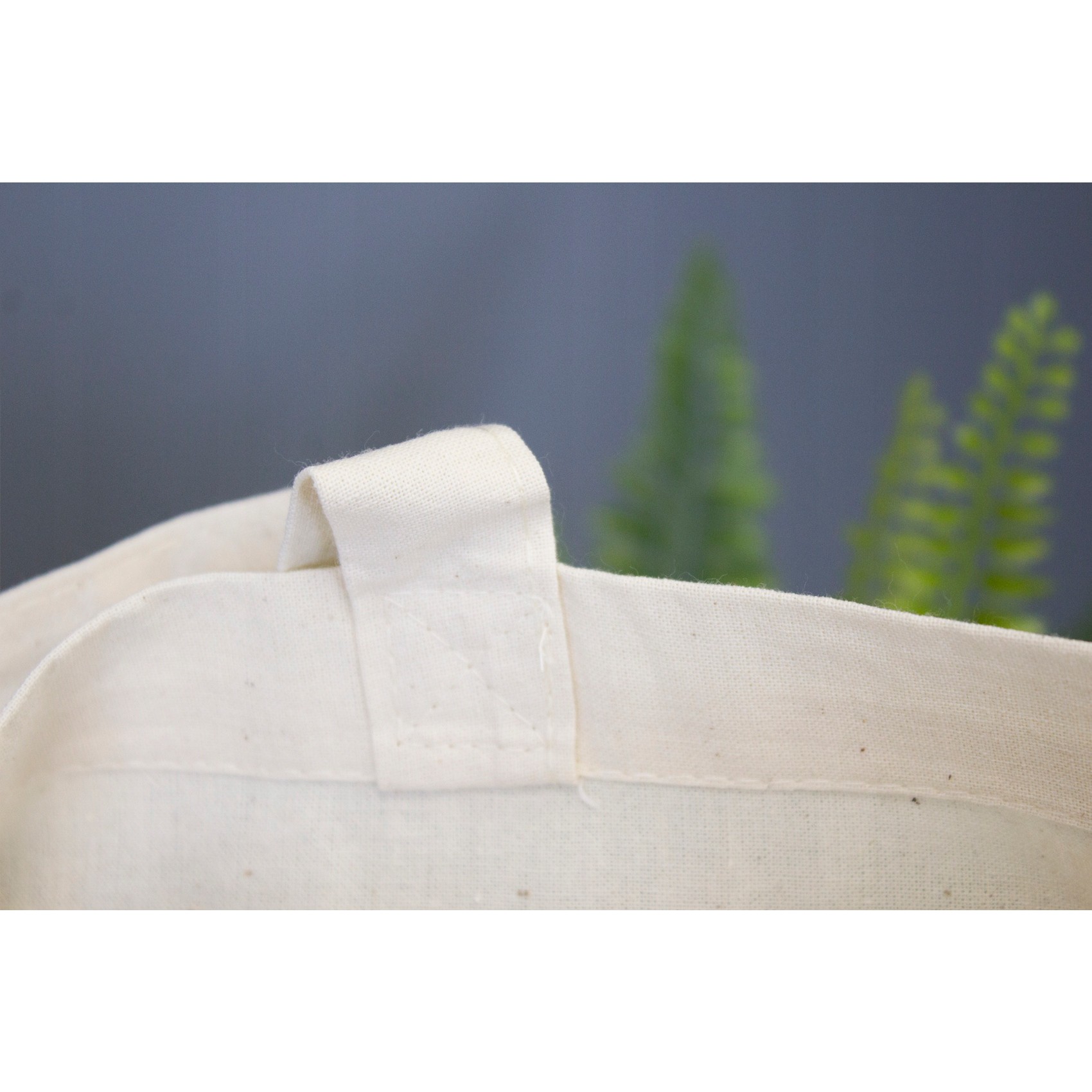 Geantă de bumbac pentru cumpărături ECO bej 38x42cm megamix.sk