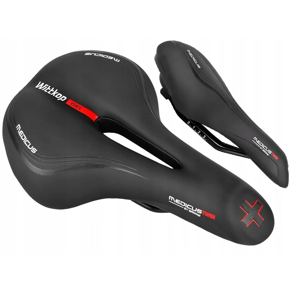 șa de bicicletă Wittkop 28x17cm șa gel megamix.sk