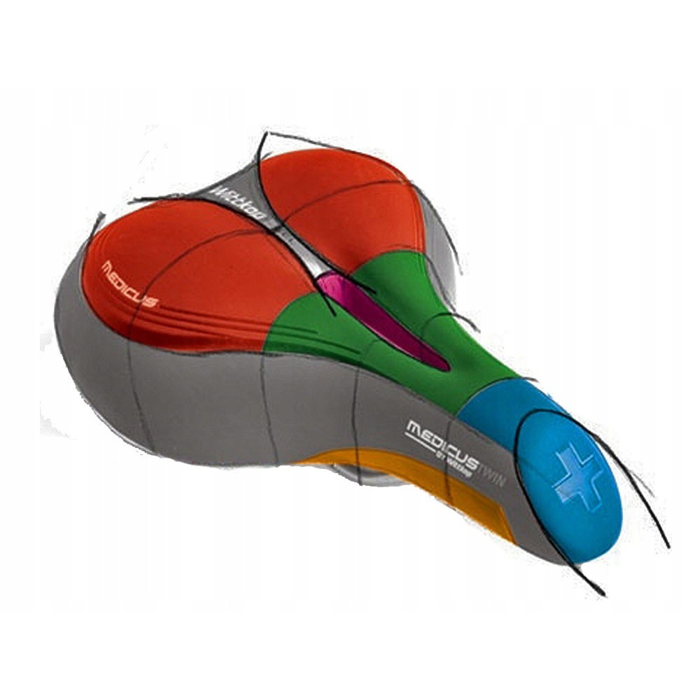 șa de bicicletă Wittkop 28x17cm șa gel megamix.sk