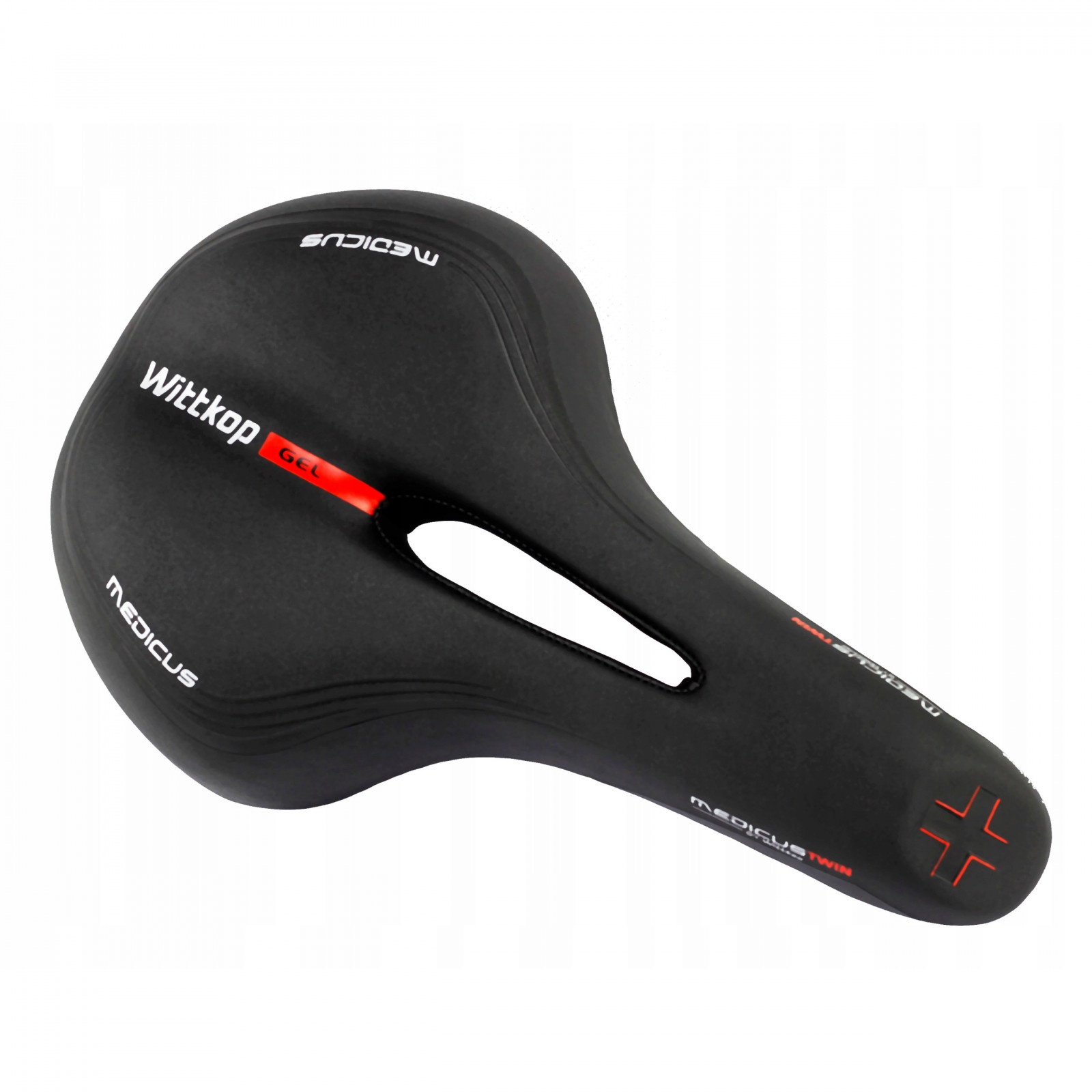 șa de bicicletă Wittkop 28x17cm șa gel megamix.sk