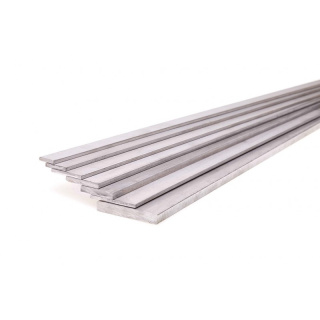 Plochá tyč z nehrdzavejúcej ocele 50x15 mm