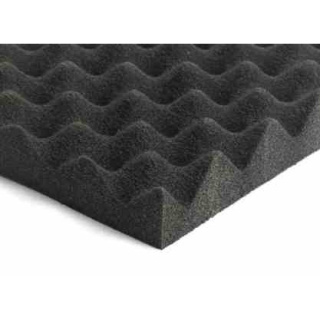 Saltea fonică din spumă acustică 20mm 100x100cm VĂLURI fără adeziv