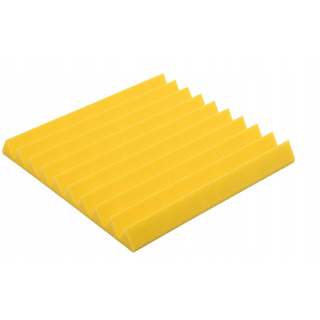 Panou acustic 50x50x5cm galben ignifug autoaprindere