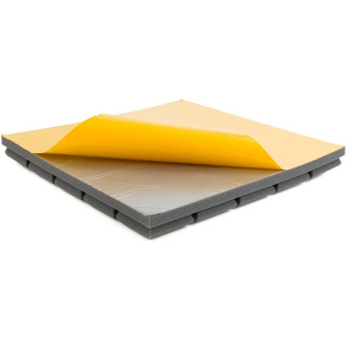 Panou acustic autocolant gri CUB 50x50 cm grosime 5cm