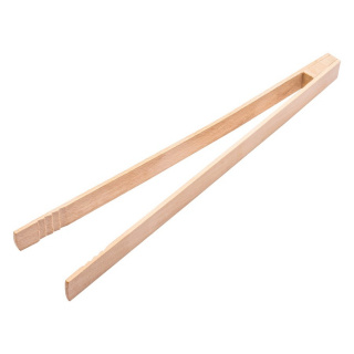 Drevené kliešte na grilovanie veľké 32cm