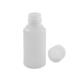 Sticlă 25ml HDPE și capac