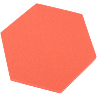 Panou acustic hexagon pepene verde 50x50 cm grosime 3cm hexagon