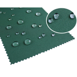 Zelená nepremokavá tkanina 160 cm 260g/m²