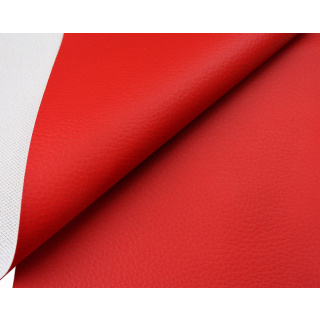 Červená ekokoža PVC čalúnnická látka 140cm 0,5mb