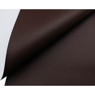 Hnedá ekokoža PVC čalúnnická látka 140cm 0,5mb
