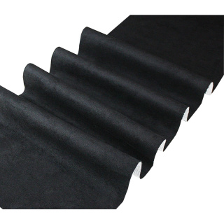 Tkanina samolepiaci zamat čierna 50x140 cm