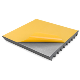 Panou acustic autoadeziv gri KLIN 50x50 cm grosime 5cm