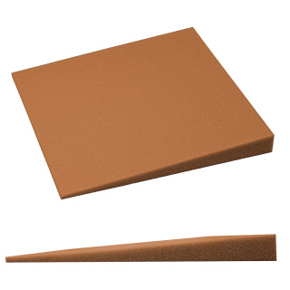 Panel acustic maro KLIN tăiat 50x50 cm grosime 5cm