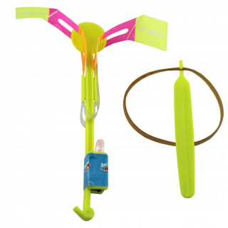 LED svietiaca vystreľovacia helikoptéra