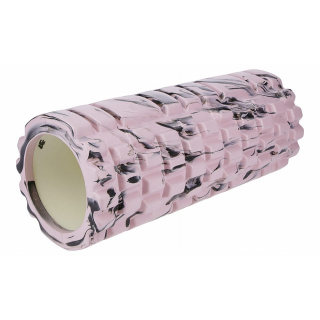 Masážny valec roller na cvičenie 33cm ružový