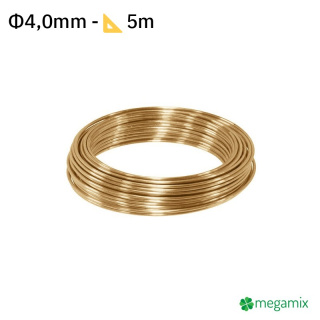 Sârmă de alamă Φ4,0mm 5m