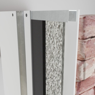 Súprava na zvukovú izoláciu stien - systém akustické izolácie s rámom