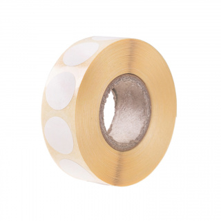 Etichete pentru ținte 15mm autocolante albe 1000buc