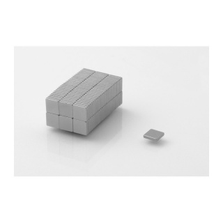 Neodymový magnet 20ks plochý MPL 5x5x1 N38