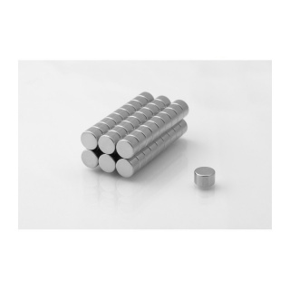 Neodymový magnet 10ks valcový MW 8x5 N38