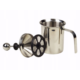 Oceľový napeňovač na mlieko 400ml