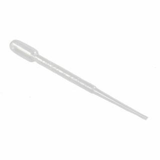 Pipetă Pasteur 2ml cu gradație 20 bucăți
