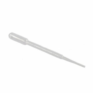 Pipetă Pasteur 3ml cu gradare 20 bucăți
