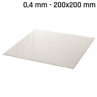 Plech alpaka (nové striebro) 200x200x0,4mm