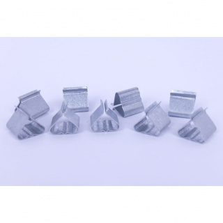 Plechové nožičky na drevené knôty 10ks