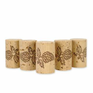 Prírodný korok aglomerovaný 24x38mm 10ks