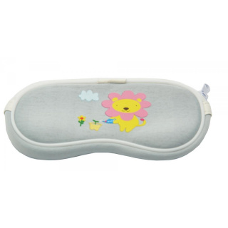 Puzdro na okuliare pre deti sivé s levom SC-10B