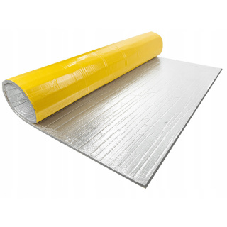 Covoraș fonoizolant autoadeziv 10mm 25x50cm spumă amortizantă LT10ALU