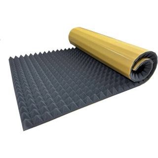 Spumă acustică Piramidă – Burete acustic fonoabsorbant