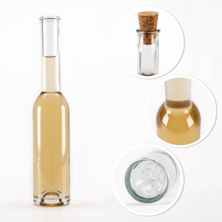 Sklenená fľaša 200ml 25cm FENICE