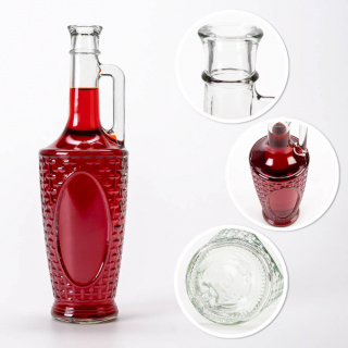 Sklenená fľaša 700ml 29cm GALICIA