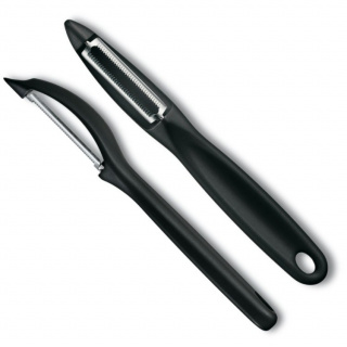 Škrabka na zeleninu ovocie Victorinox čierna