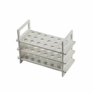 Suport pentru tuburi de testare cu 3 rafturi 16mm 62 locuri