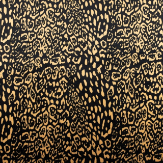 Látka velúrová pletenina mäkká leopard vzor 0,5m