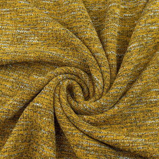 Látka svetrová pletenina medová roztieraný vzor 0,5m