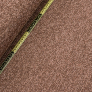 Látka pletenina hnedá melír elastická 0,5m