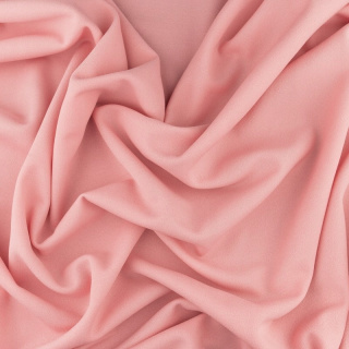 Látka Milano krep marhuľová pletenina s kamienkami 0,5m