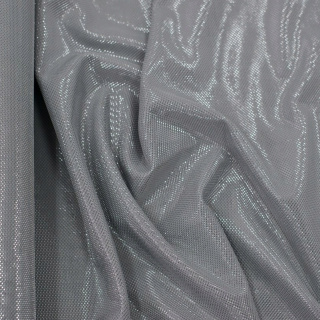 Látka večerná pletenina so striebornou niťou 0,5m