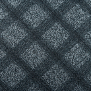 Látka pletenina lurex sivá kosoštvorce vzor 0,5m