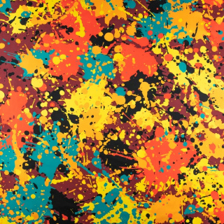 Látka Jersey ITY Kimo šplech vzor pletenina 0,5m