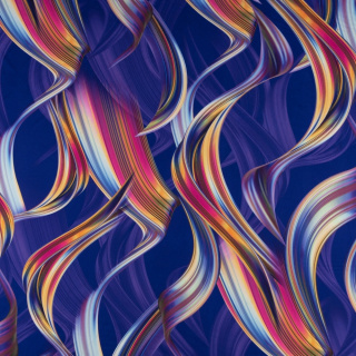 Látka Jersey ITY fialová hladká vlny pletenina 0,5m