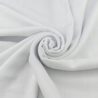 Látka ľan Palermo biela ľanová 270g/m² 0,5m