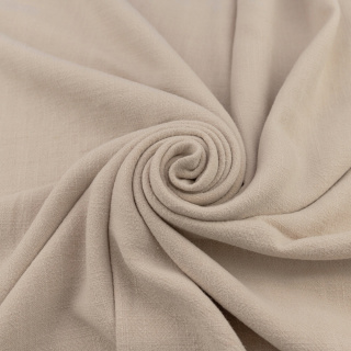 Látka ľan Palermo svetlá béžová ľanová 0,5m